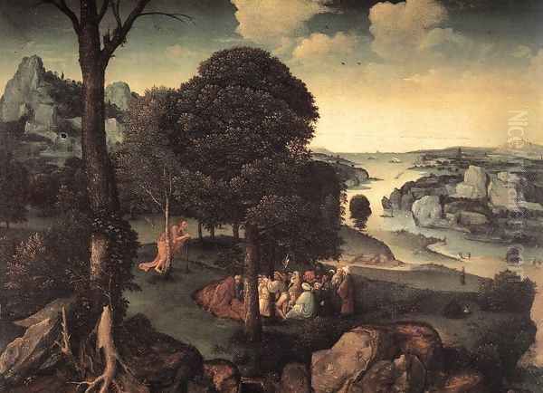 Landscape with St John the Baptist Preaching - view 1