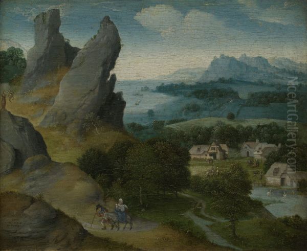 Landscape with the Flight into Egypt - view 1