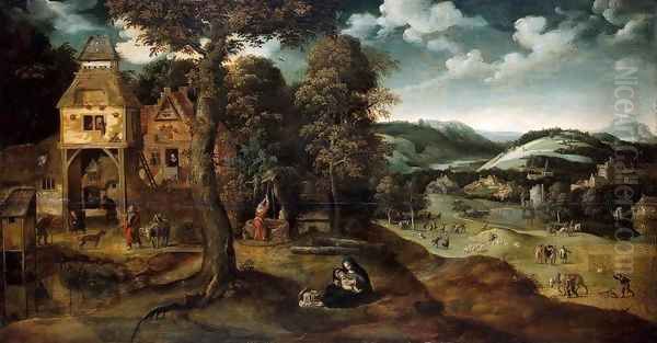 Landscape with the Flight into Egypt 2 - view 1
