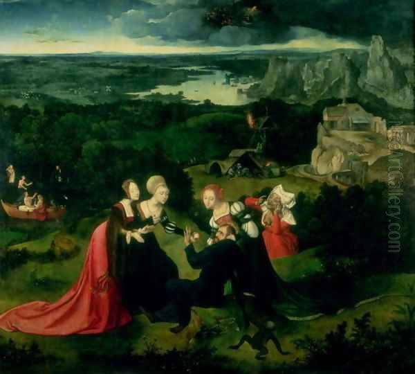 The Temptation of St Anthony by Joachim Patenier (Patinir)