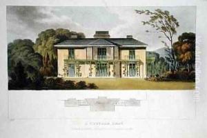 A Cottage Orne, from Ackermanns Repository of Arts, published 1818