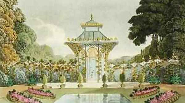 An Aviary, from Ackermanns Repository of Arts, 1822 - view 1