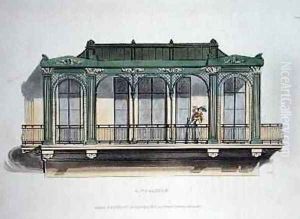 A Verandah, from Ackermanns Repository of Arts, published 1818