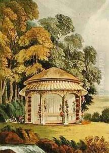 A Woodland Seat, from Ackermanns Repository of Arts, 1809-28