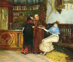 Lovesick by Vicente Palmaroli Y Gonzalez