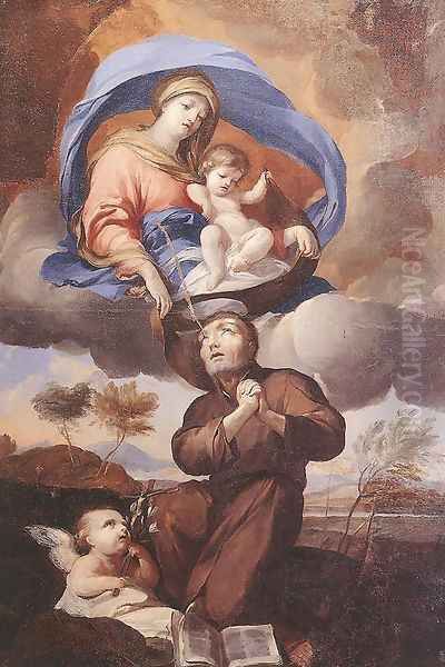 Virgin Giving the Scapular to St Simon Stock - view 1