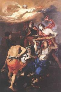 The Sacrifice of Noah 1654 by Pierre Puget