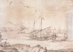 Ship at Marseille 1651-54 by Pierre Puget