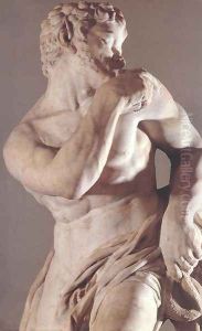 The Faun [detail: 1] by Pierre Puget