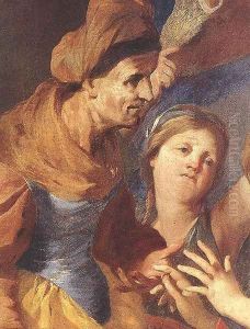 The Visitation (detail) by Pierre Puget