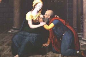 Cymon and Pero, or Roman Charity by Georg Pencz