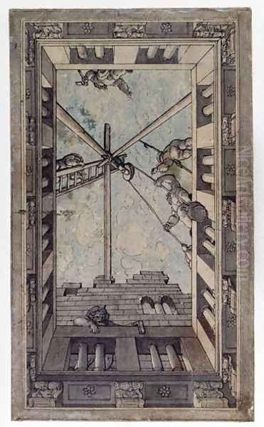 Perspective Design for a Ceiling - view 1
