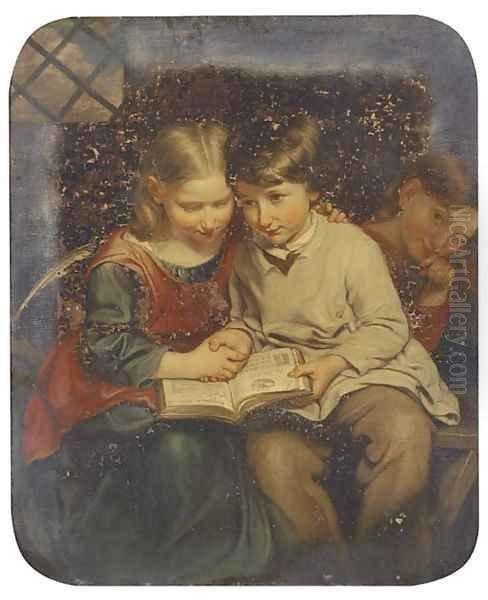 The reading lesson - view 1