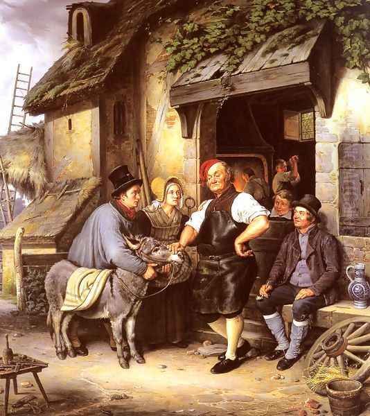 A Visit To The Farrier's - view 1