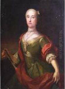 Lady With A Flute by Pietro Longhi