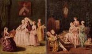 Scena D'interno by Pietro Longhi