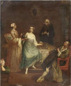 Scena D'interno by Pietro Longhi