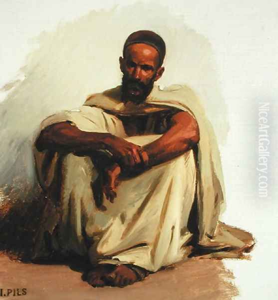 Seated Arab - view 1