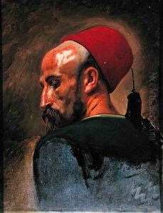 Head of an Arab in a Fez