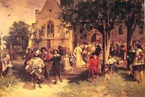 The Baptism by Isidore Alexandre Augustin Pils
