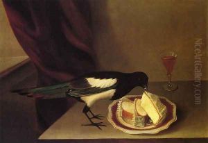 Magpie Eating Cake by Rubens Peale