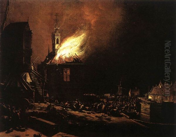 The Explosion of the Delft Magazine - view 1