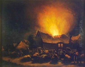 Fire in a Village