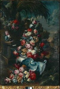 Natura Morta Di Fiori by Gasparo Lopez