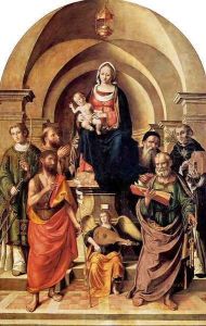 Virgin and Child Surrounded by Saints 1537