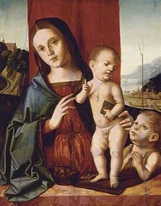 Madonna and Child with the Infant Saint John the Baptist by Marco Palmezzano