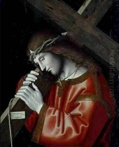Christ Carrying His Cross 1535 by Marco Palmezzano