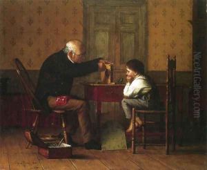The Clock Doctor by Enoch Wood Perry
