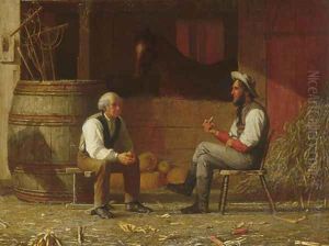 Talking It Over by Enoch Wood Perry