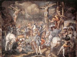 Golgotha (detail) 1520-21 by (Giovanni Antonio de' Sacchis) Pordenone