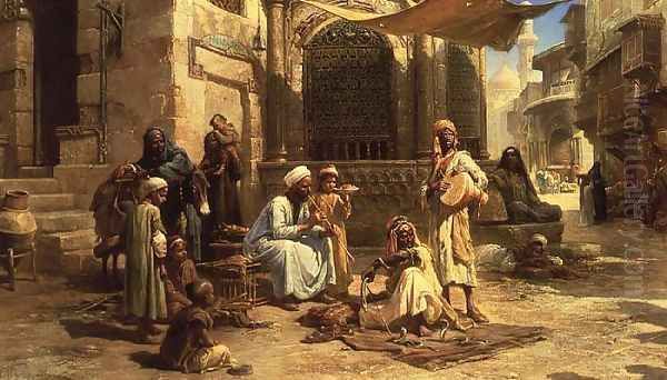 The snake charmer - view 1
