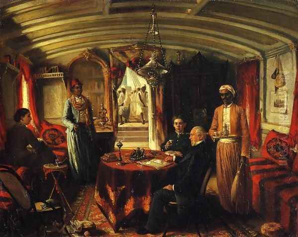 Interior of the "Sibyl" - view 1