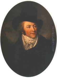 Portrait of Jozef Komorowski by Franz Jozef Pitschmann