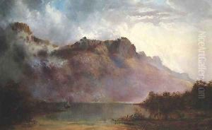Mount Olympus, Lake St Clair, Tasmania, the Source of the Derwent