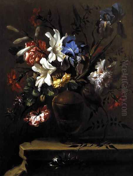 Vase of Flowers (2) c. 1690 - view 1