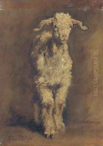 Il capretto by Filippo Palizzi