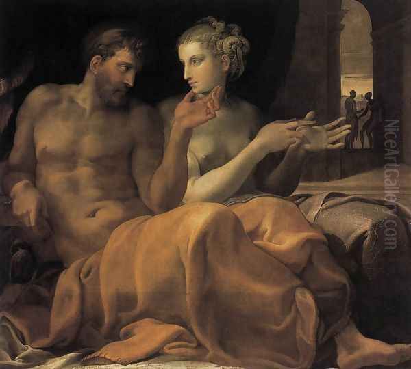 Ulysses and Penelope c. 1545 - view 1