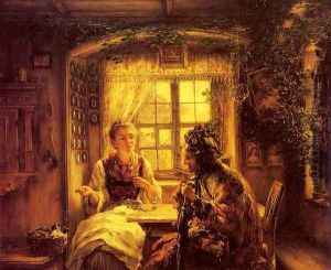 An Afternoon Visit by Otto Piltz