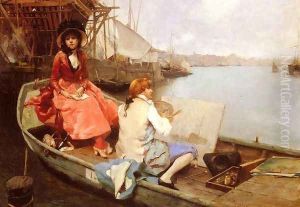 D'Apres Nature (After Nature) by Auguste Emile Pinchart