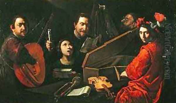 Concert with Musicians and Singers, c.1625 - view 1