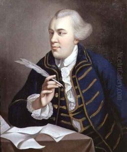 Portrait of John Wilkes 1727-97 c.1768 by Robert Edge Pine