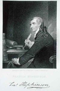 Francis Hopkinson 1738-91 engraved by James Barton Longacre 1794-1869 by Robert Edge Pine