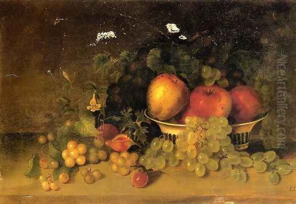 Still Life with Apples, Grapes, Figs and Plums - view 1
