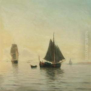Seascape With Several Sailing Ships Seascape With Several Sailing Ships