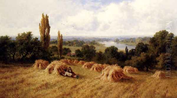 A Corn Field, Chertsey-On-Thames, Surrey - view 1