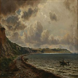 Coastal Scene On Acloudy Autumn Day Coastal Scene On Acloudy Autumn Day